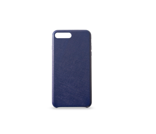 KMP Etui Leather Case KMP do iPhone 7 Plus/8 Plus skórzane niebi - 1442800 - zdjęcie 2